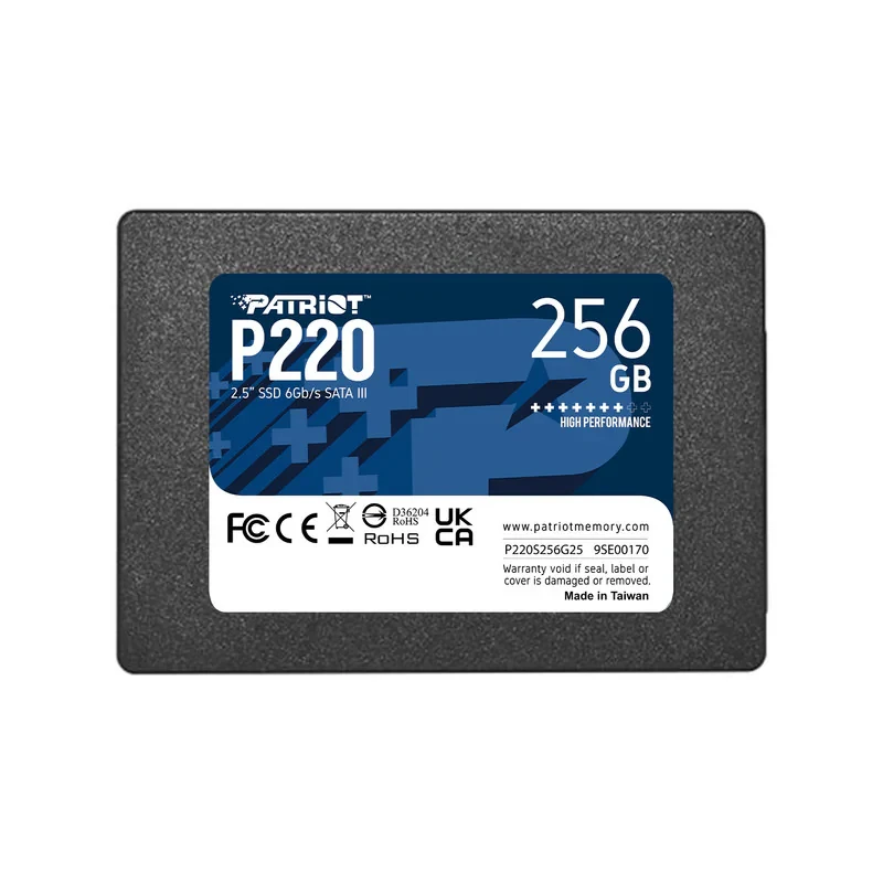 اس اس دی اینترنال SATA III پتریوت مدل P220 ظرفیت 256 گیگابایت