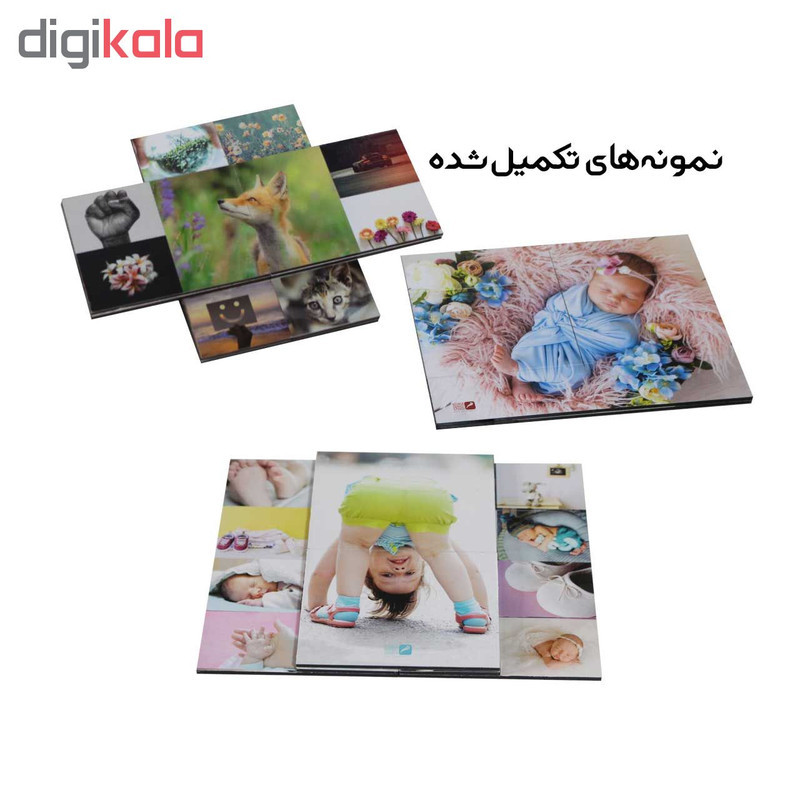 قاب عکس مدل روبیک تخت سایز 16×21 سانتی متر