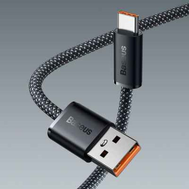 کابل تبدیل USB به USB-C بیسوس مدل Dynamic Series 100W طول 1 متر