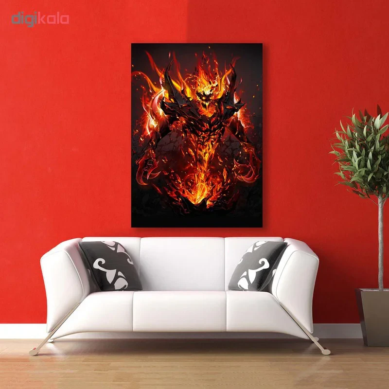 تابلو شاسی گالری استاربوی طرح Shadow Fiend مدل بازی Dota 2