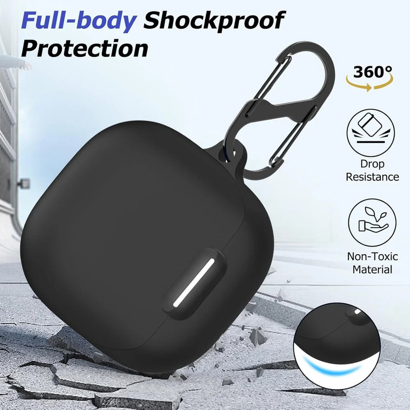 کاور آکوآرا مدل Silicone مناسب برای کیس هدفون بیسیم انکر Soundcore Liberty 4 NC