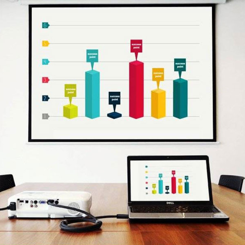 کابل 2.0 HDMI کی نت پلاس مدل HC153 طول 5 متر