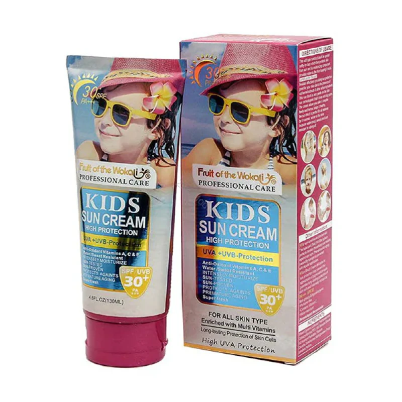کرم ضد آفتاب کودک وکالی مدل SUM CREAM حجم 130 میلی لیتر مجموعه 2 عددی