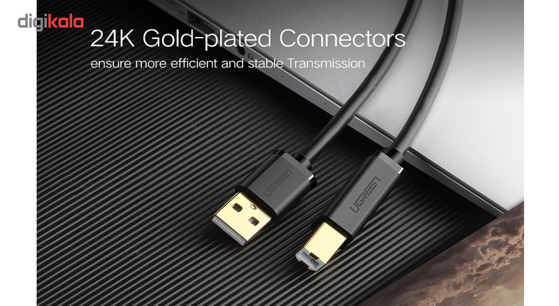 کابل 3.0 USB پرینتر یوگرین مدل US210-10372 طول 2 متر