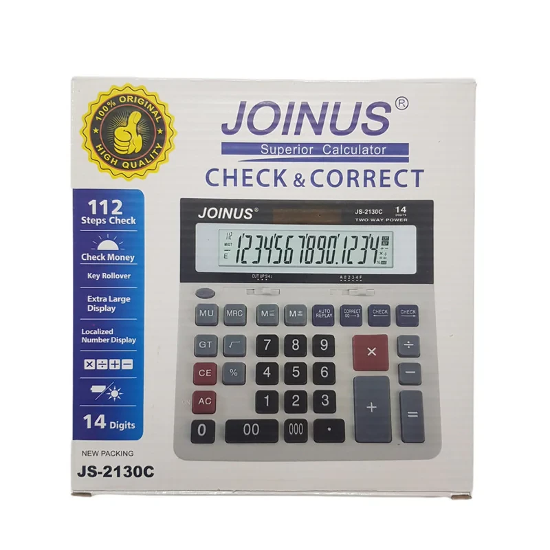 ماشین حساب جونیوس مدل JS-2130C کد 01