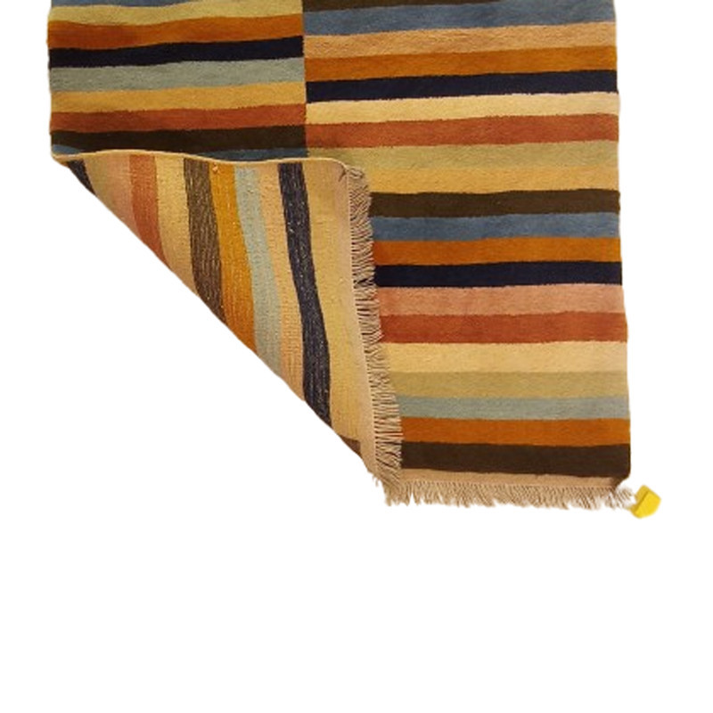 گبه دستباف یک ونیم متری مدل بافت قشقای شیراز کد NKP.Z.N73