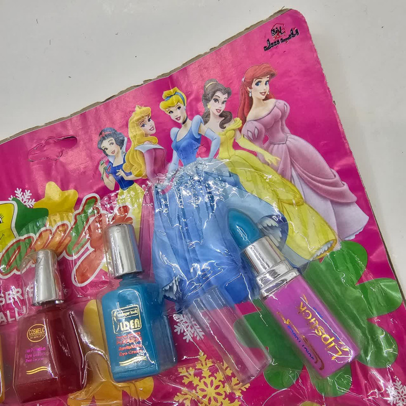 ست اسباب بازی لوازم آرایشی ناب سل مدل دمپایی و اکسسوری کد BEAUTY NAAB00123 مجموعه 22 عددی