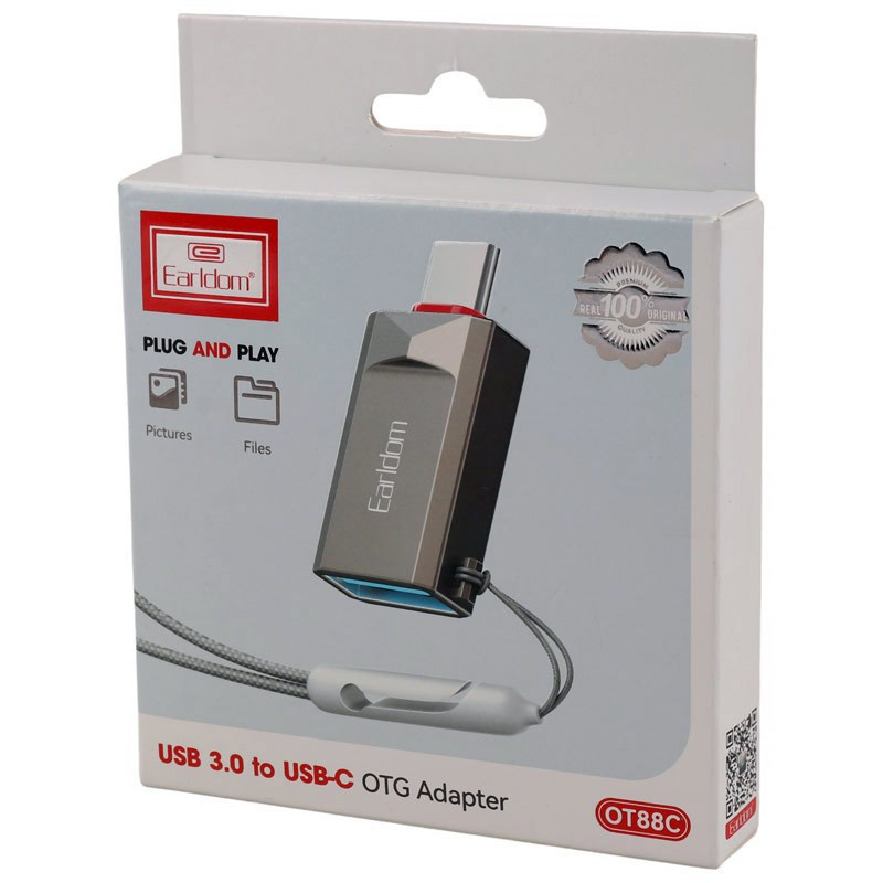 مبدل USB-C OTG به USB  ارلدام مدل OT88C