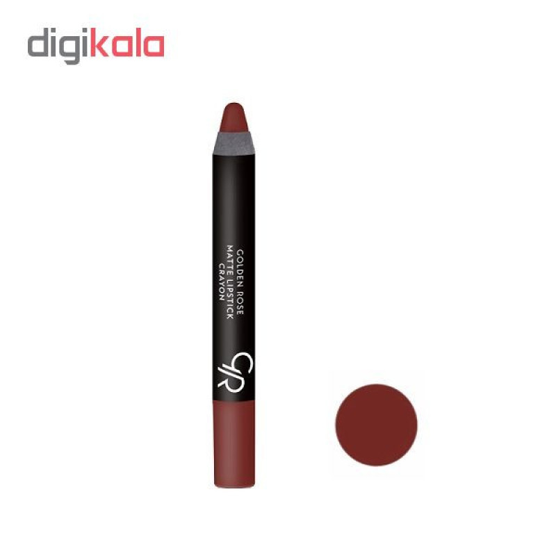 رژلب مدادی گلدن رز مدل Crayon شماره 01