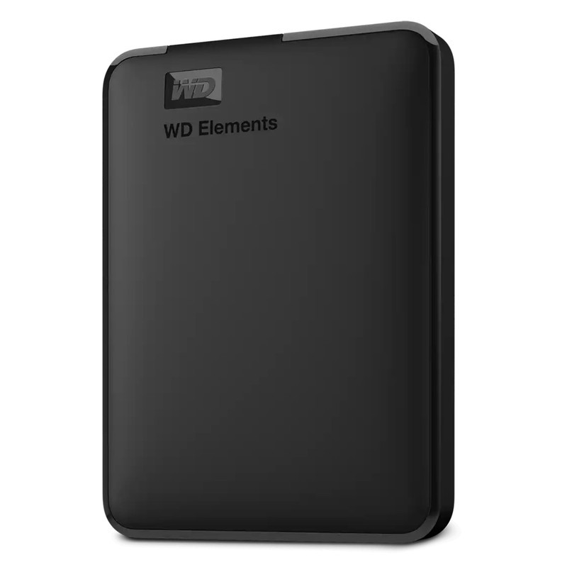 هارد اکسترنال وسترن دیجیتال مدل ELEMENTS ظرفیت یک ترابایت دارای رابط USB Type-A 3.2