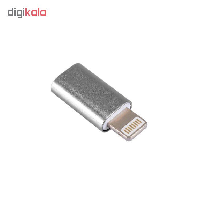 مبدل micro USB به لایتنینگ مدل SH8