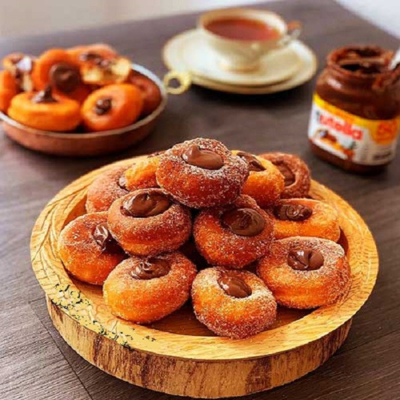 قالب شیرینی به گز مدل دونات گرد
