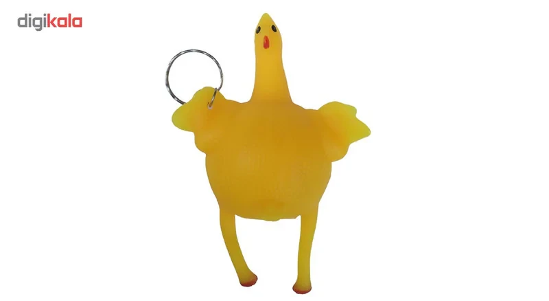 مرغ تخم گذار ضد استرس مدل Chicken Squishy