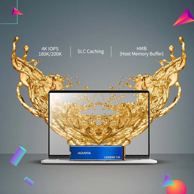 اس اس دی اینترنال ای دیتا مدل LEGEND 700 PCIe Gen3 x4 M.2 2280 ظرفیت 512 گیگابایت