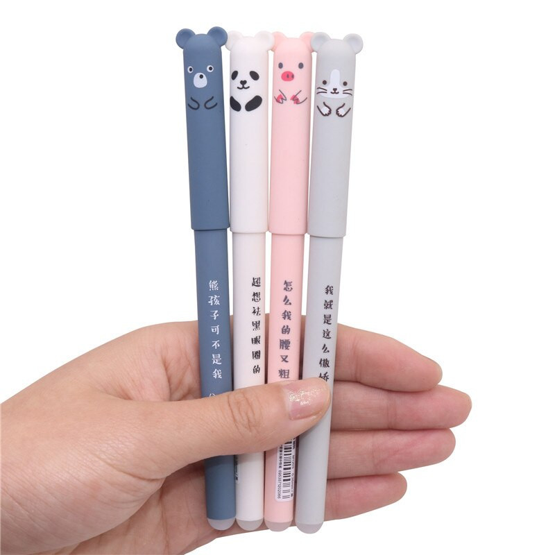 روان نویس مدل حیوانات Erasable کد M1203-00 مجموعه  4 عددی