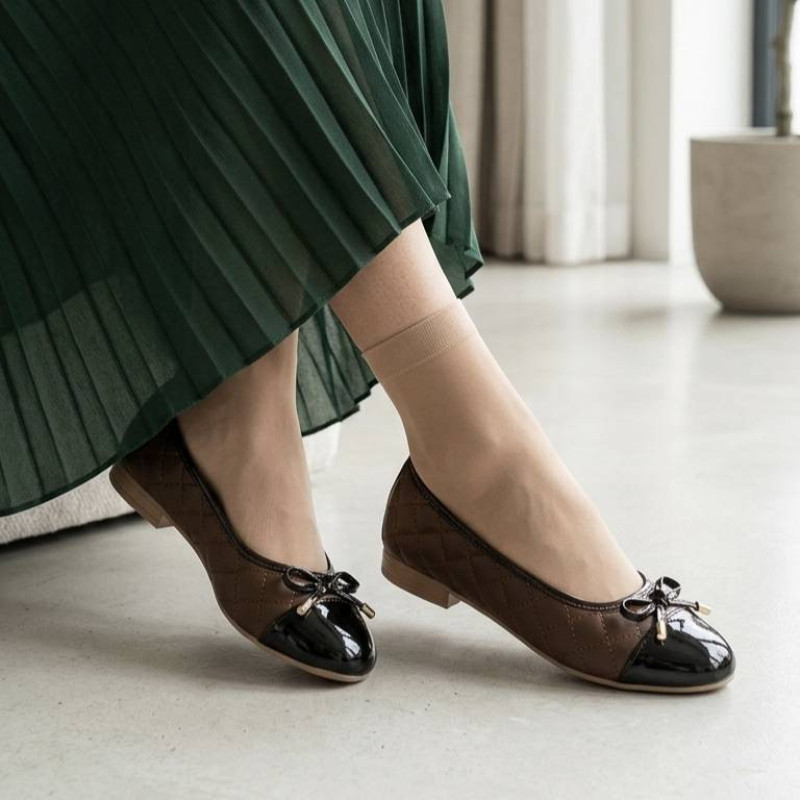 کفش تخت عروسکی زنانه مدل 1010