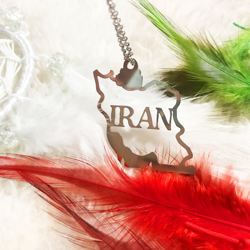 گردنبند مدل ایران کد 01