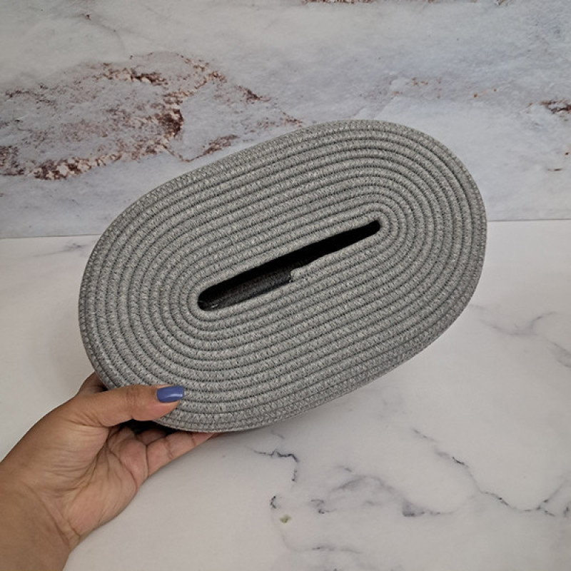 جای دستمال کاغذی مدل قیطان دوزی کد N-102