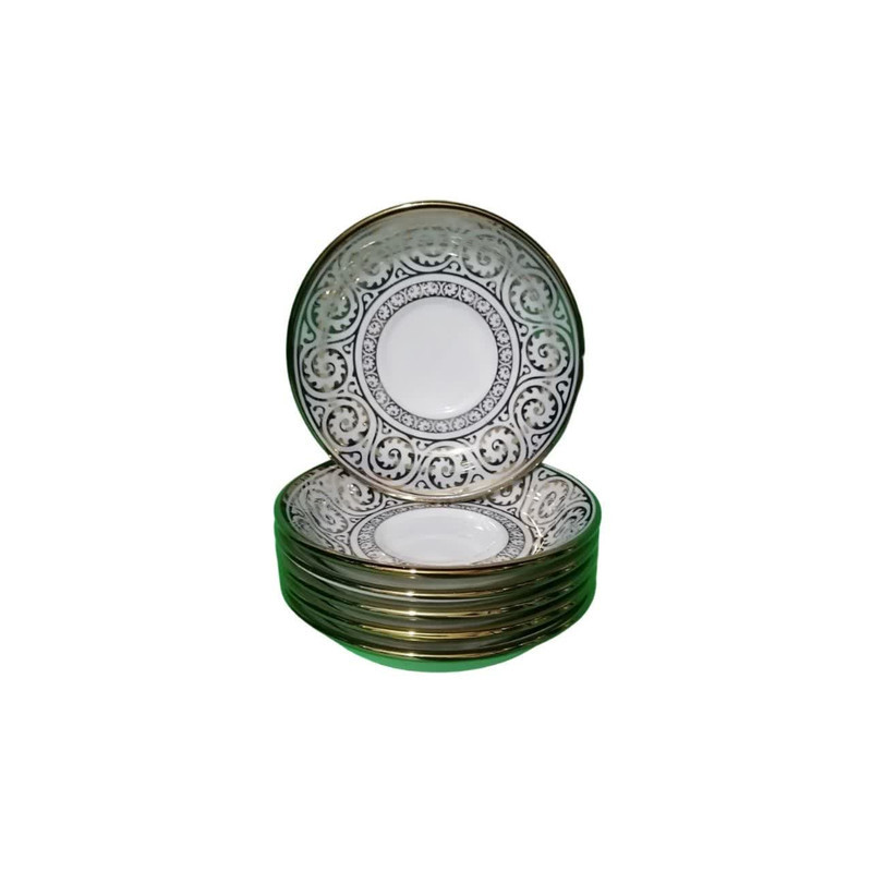 نعلبکی مدل موج بسته 6 عددی