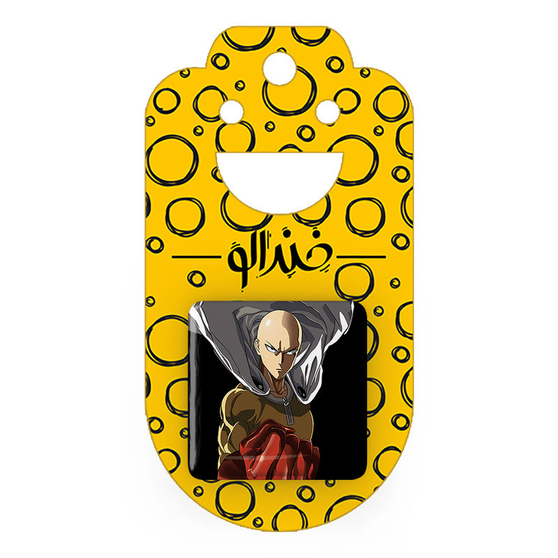 مگنت خندالو طرح سایتاما انیمه مرد تک مشتی One Punch Man کد 10518
