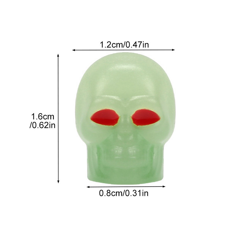 سر والف لاستیک مدل بدون باتری کد SKULL-CAR-MOTO-BE بسته 2 عددی