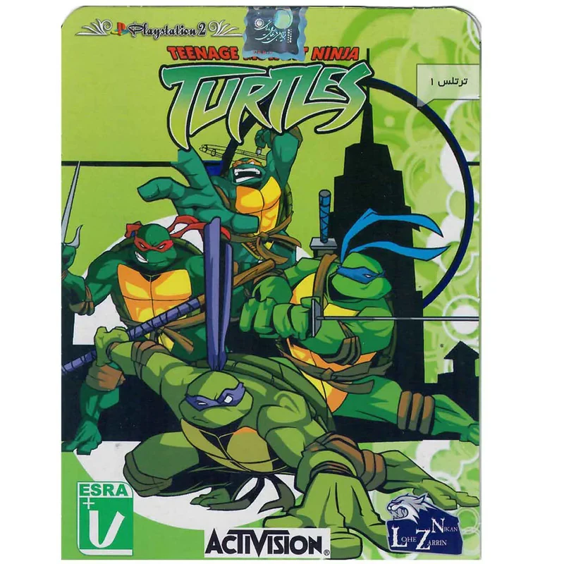 بازی TURTLES مخصوص PS2