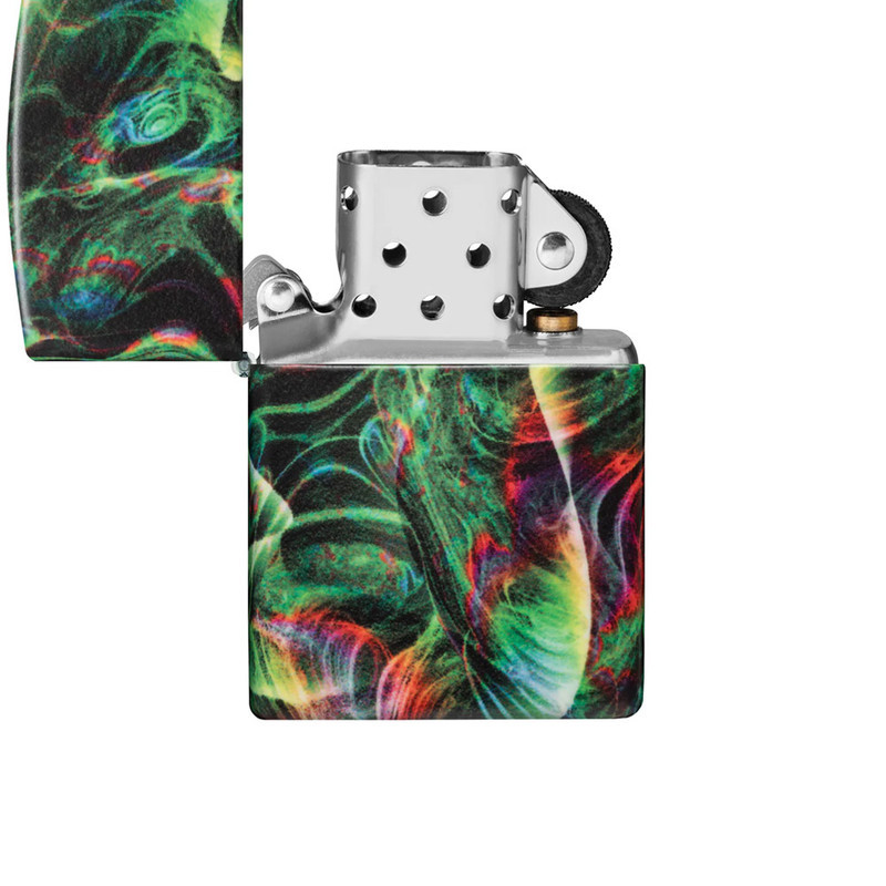 فندک بنزینی زیپو مدل 48774 49193 PSYCHEDELIC SWIRL DESIG