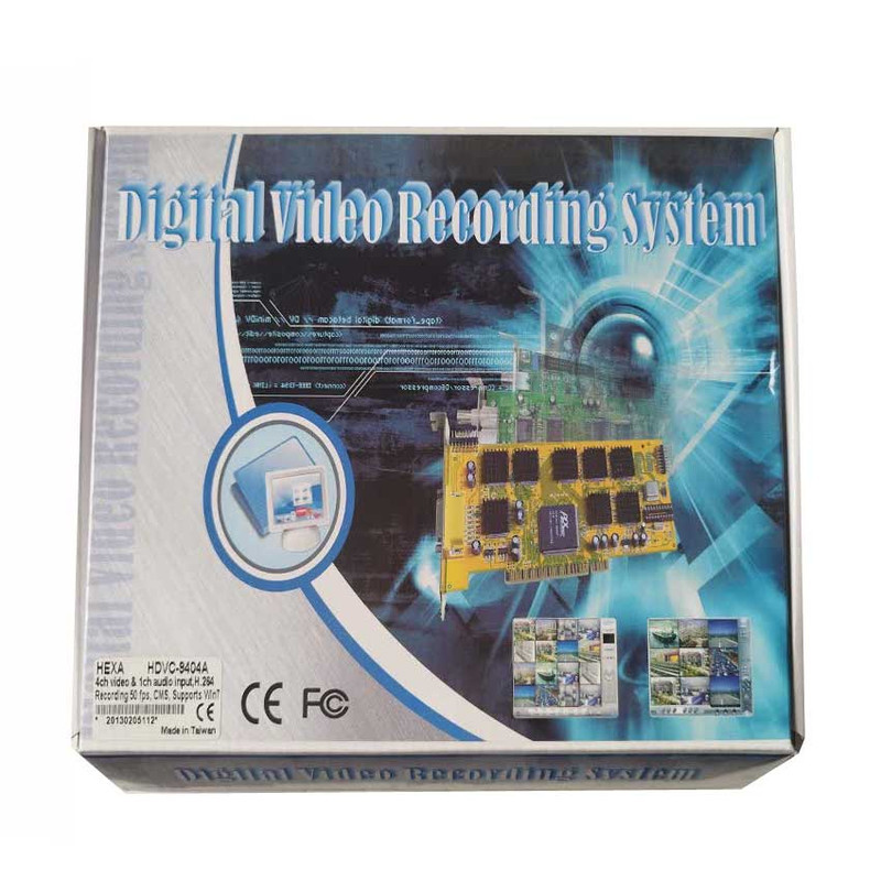 کارت ضبط کننده ویدیویی 4 کاناله هگزا مدل Hdvc-9404A