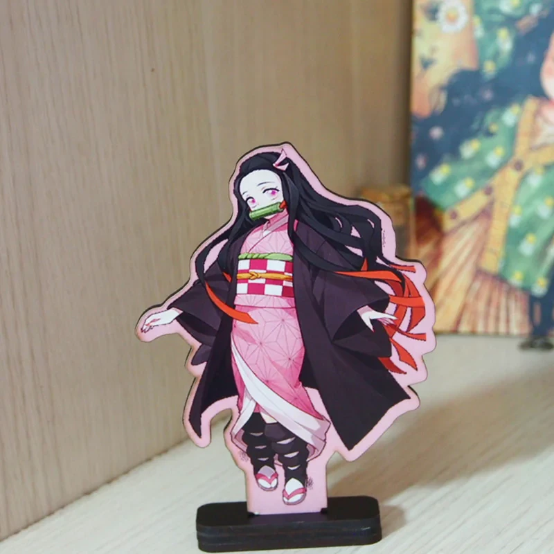 استند رومیزی تزینی طرح انیمه demon slayer مدل nezuko کد 002