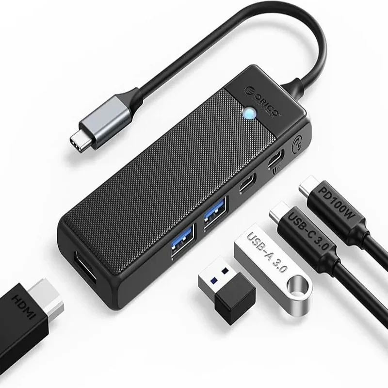 هاب 5 پورت USB-C اوریکو مدل PWD-5P