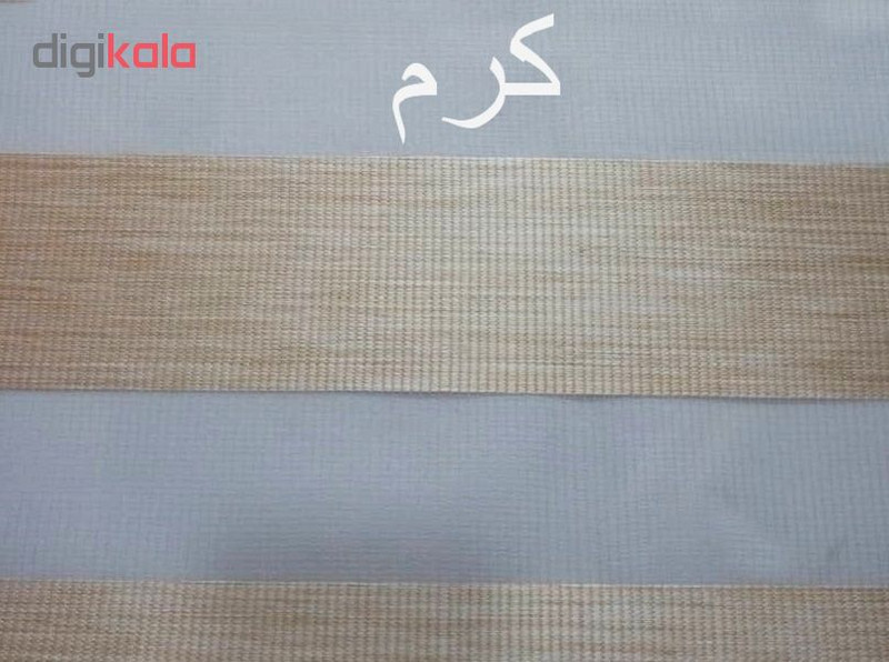پرده زبرا بازرگانی زیو مدل 1999 سایز 180x180 سانتی‌متر