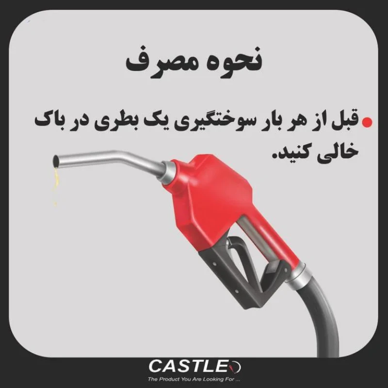 اکتان بوستر کستل مدل اولترا پرو حجم 350 میلی لیتر