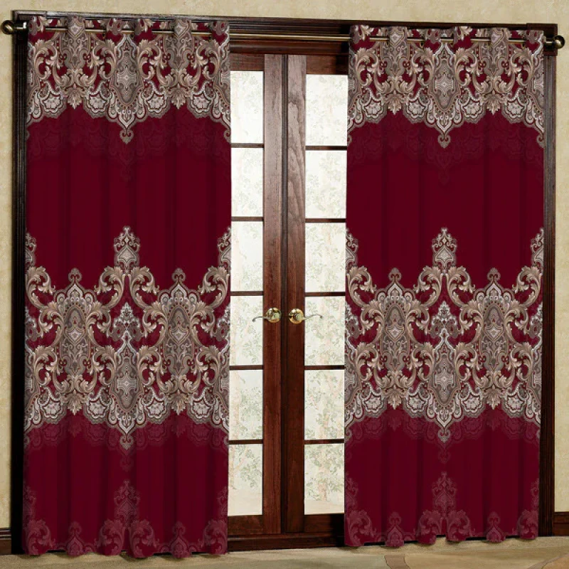 پرده مدل مخمل پانچی کد 7342 سایز 280x140 سانتی متر