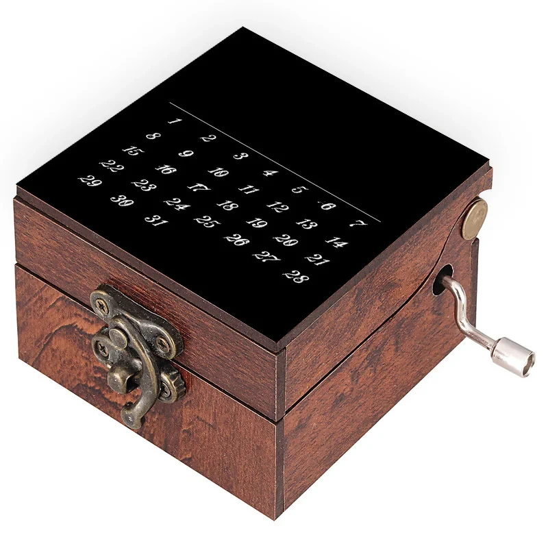 جعبه موزیکال مدل تقویم  کد N541