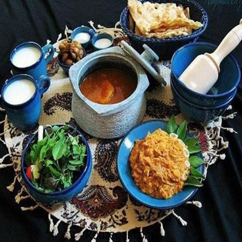 ظرف دیزی مدل طبیعت کد 888