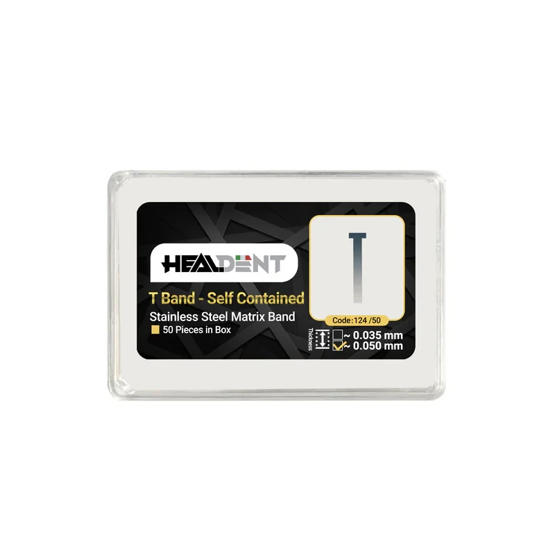 نوار ماتریکس هیلدنت مدل T Band کد 12450 بسته 50 عددی