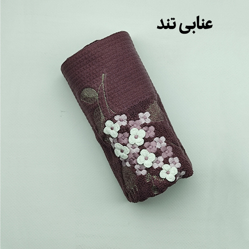 حوله دستی لاروسا مدل Spring کد 66 سایز 40x75 سانتی متر