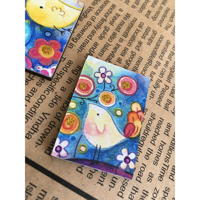 مگنت طرح جوجه کد 09 مجموعه 3 عددی