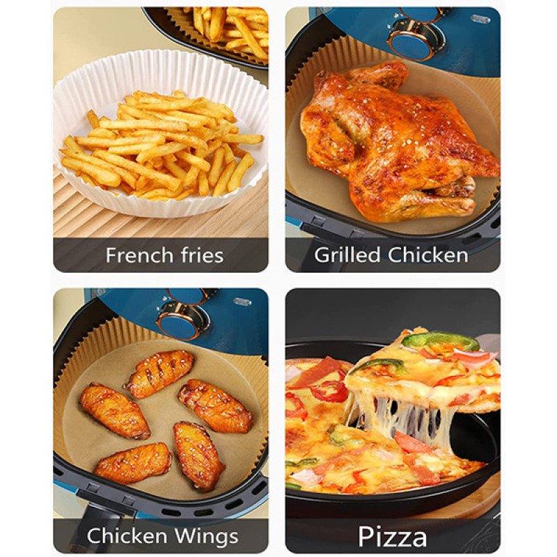 ورق نسوز شیرینی‌ پزی مدل Air Fryer Pad Paper بسته 50 عددی