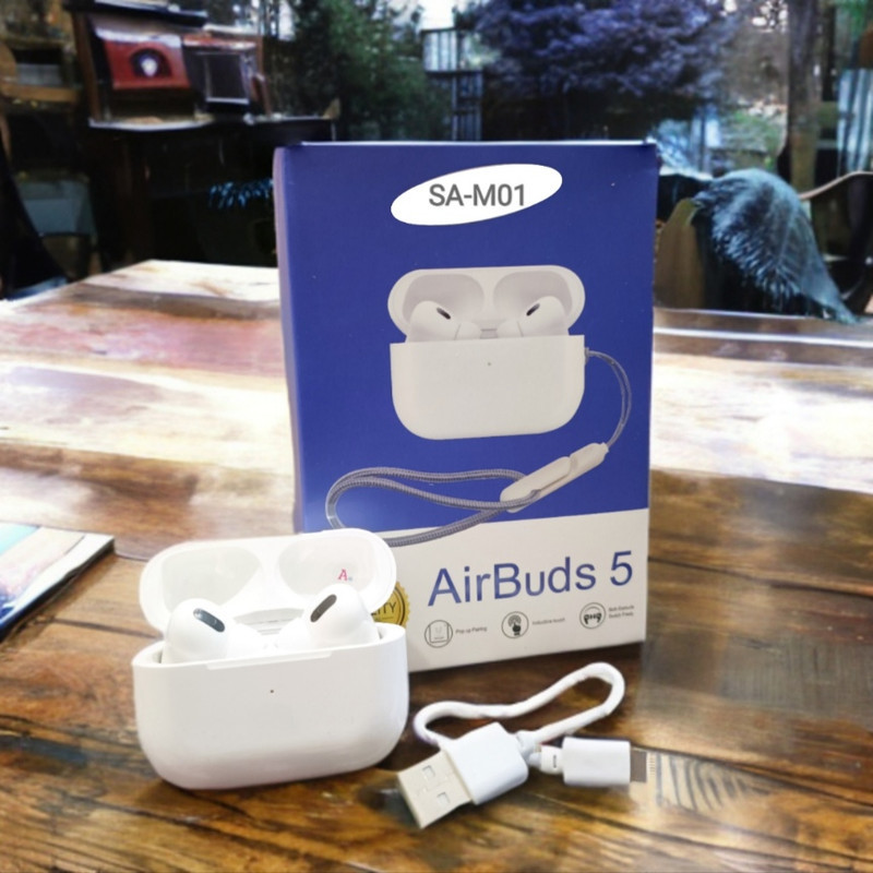 ایرپاد بلوتوثی مدل  SA-Mo1 Airpodspro airbuds5 ا545