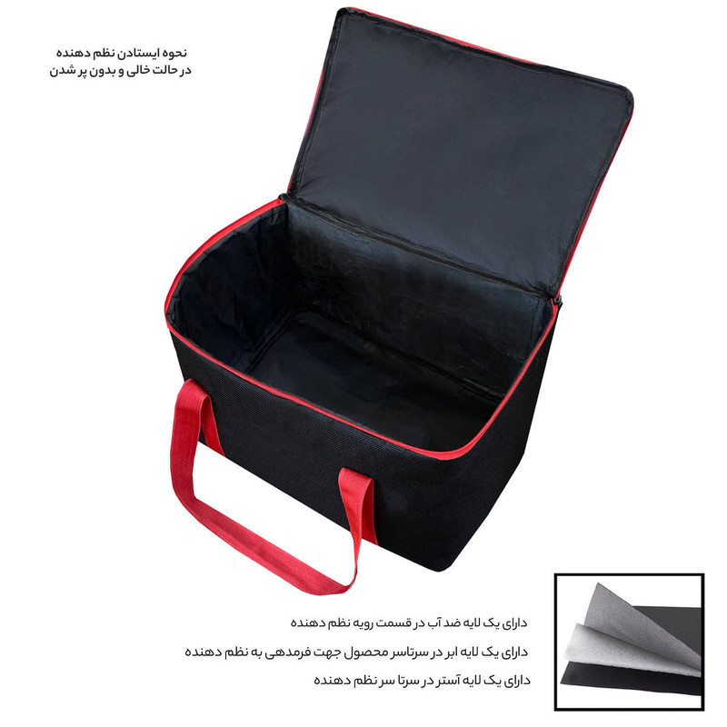 کیف پیک نیک دیمو مدل SPKMSAK به همراه ساک سفری