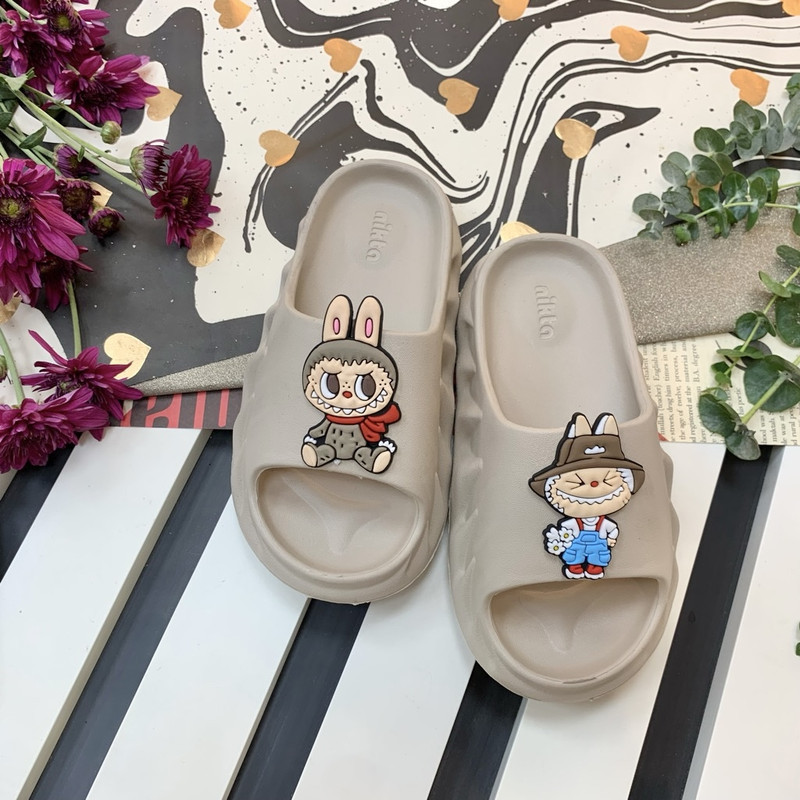 دمپایی حمام بچگانه نیکتا مدل لبوبو کد Cr-01