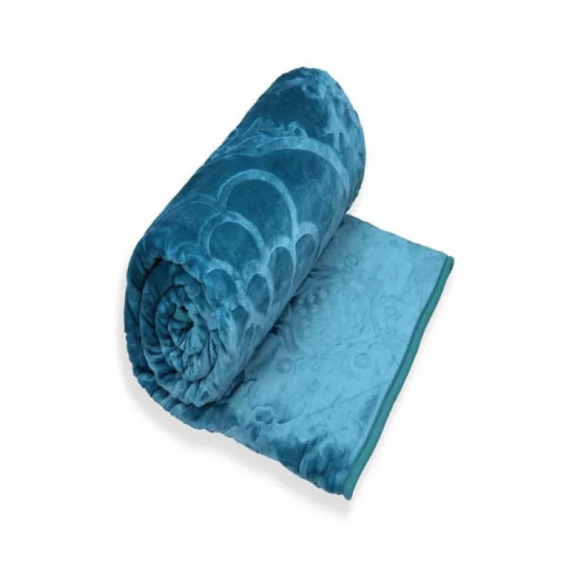 پتو 2 نفر نساجی لاله مهرگان مدل الوان طرح مدرن سایز 230x210x2 سانتی‌متر