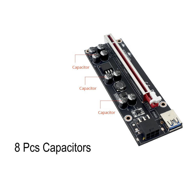 رایزر کارت گرافیک تبدیل PCI EXPRESS X1 به X16 مدل 009s PLUS