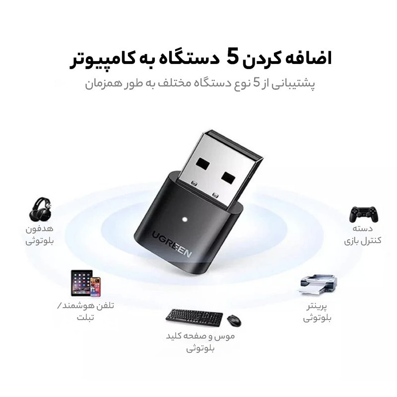 دانگل بلوتوث یوگرین مدل CM390 - 80889
