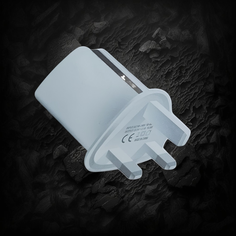 شارژر دیواری 10.5 وات مدل 2.1A) به همراه کابل تبدیل MICROUSB