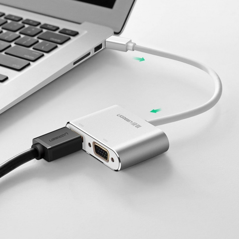 مبدل mini Display به HDMI و VGA یوگرین مدل MD115