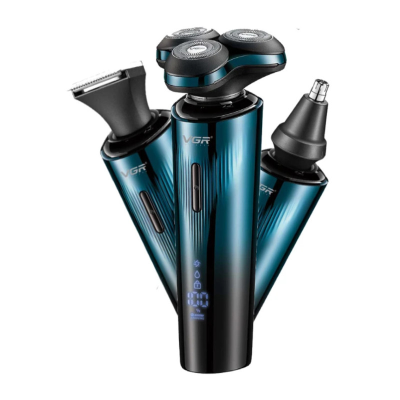 ماشین اصلاح موی سر و صورت شارژی وی جی ار مدل V-303