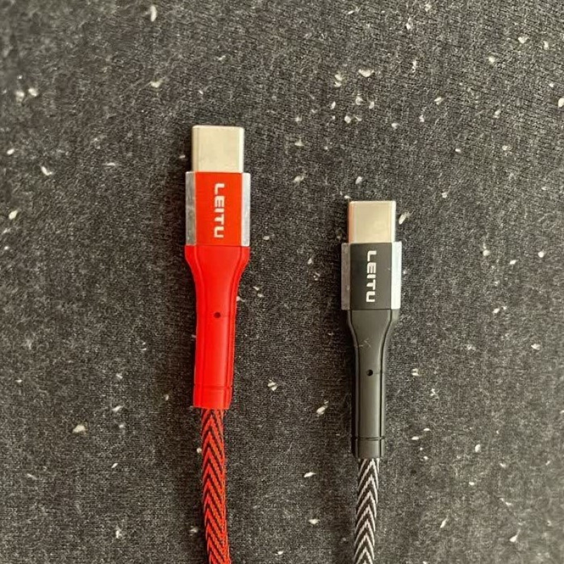 کابل تبدیل USB به USB-C لیتو مدل LD9 طول 1 متر