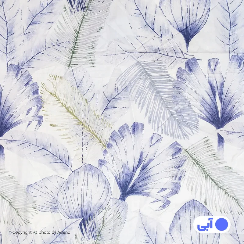 ملحفه آدنو مدل هاوایی کد CH57 دونفره سایز 240x240 سانتی متر